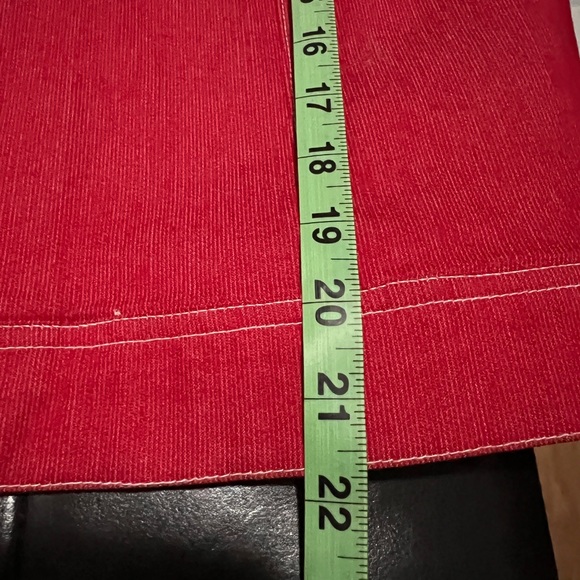 Mac & Jac Red Jean Jacket - Picture 6 of 7